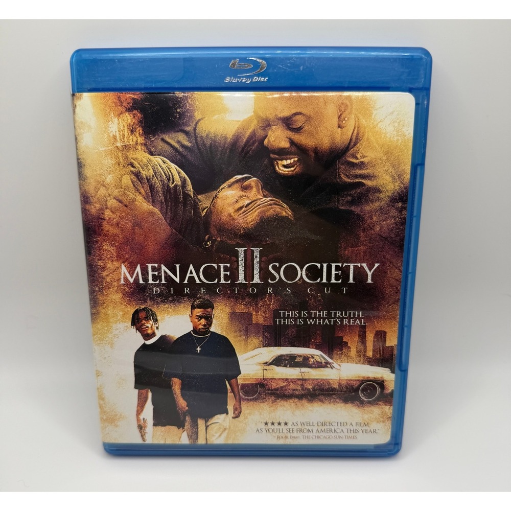 Menace II Society Blu-ray Directors Cut Hughes Brothers Tyrin Turner Larenz Tate
